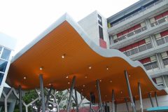 A&A at Ngee Ann Polytechnic | Profile -  <a href="https://www.lysaghtasean.com/sg/en/products-and-solutions/roofing-and-walling/pierced-fix/lysaght-spandek/">Spandek</a>