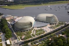 Esplanade - Theatres on the Bay | Profile - <a href="https://www.lysaghtasean.com/sg/en/products-and-solutions/roofing-and-walling/concealed-fix/lysaght-locked-seam/">Locked Seam</a>